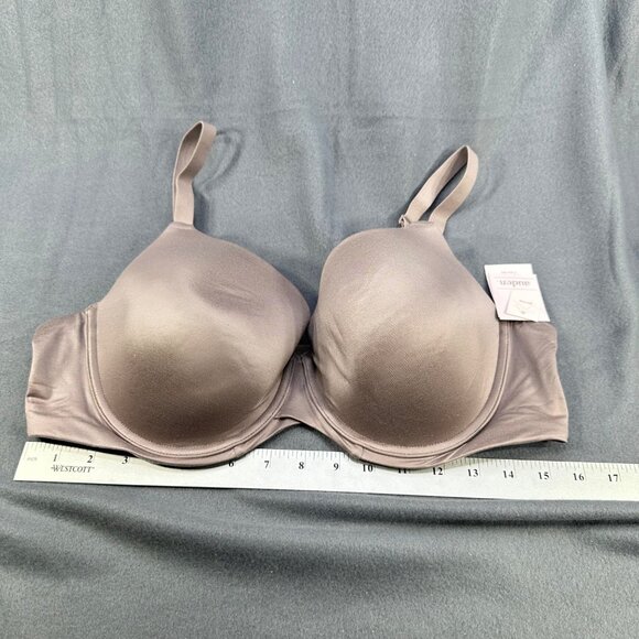 Auden Women's Size 40D Nursing Bra T-Shirt Full Coverage Rocket City Gray New - Picture 9 of 13